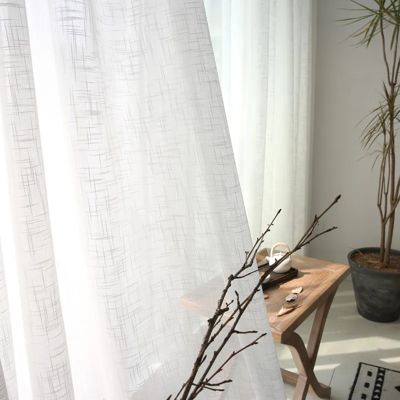 Polyester Sheer Curtain