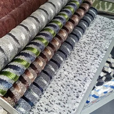 Vágó jacquard bársonyfüggöny